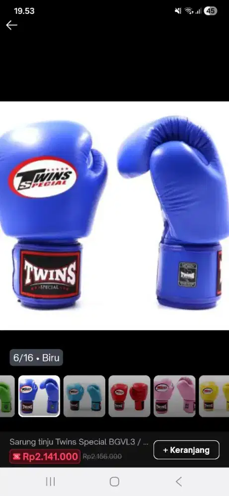 Glove boxing Twins Original
