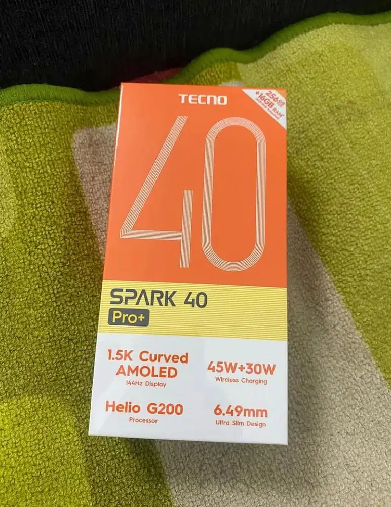 Tecno spark 40 pro plus 8/256gb baru