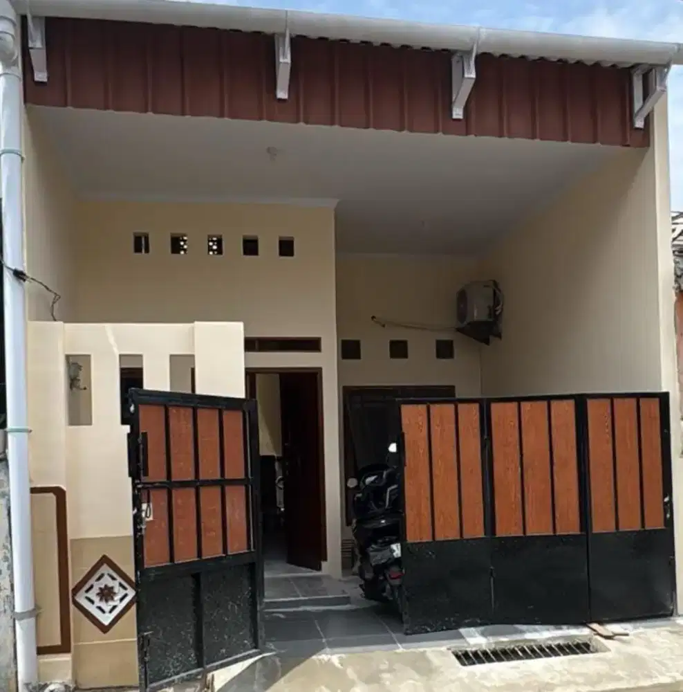 Disewakan rumah baru di pondok ungu permai