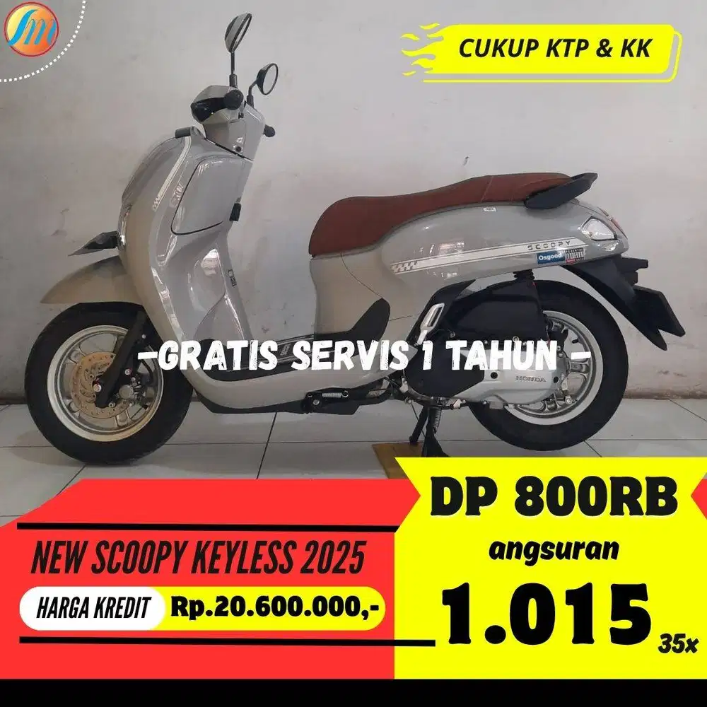 DP HANYA 800RIBU HONDA NEW SCOOPY KEYLESS 2025 ANGSURAN TERJANGKAU