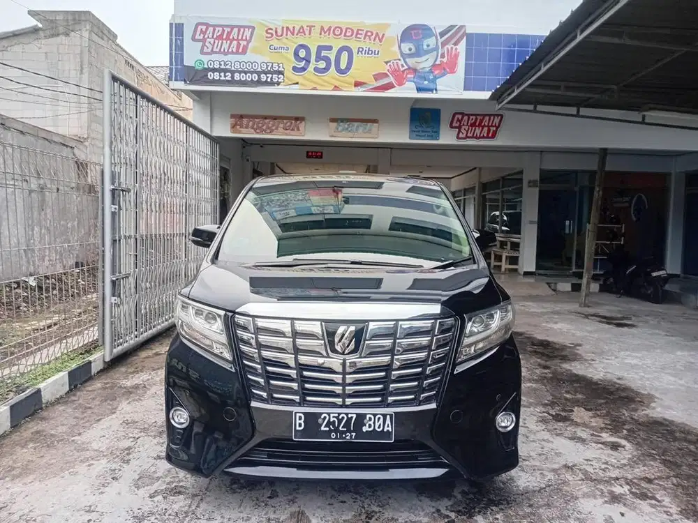 Toyota Alphard 2016 Bensin
