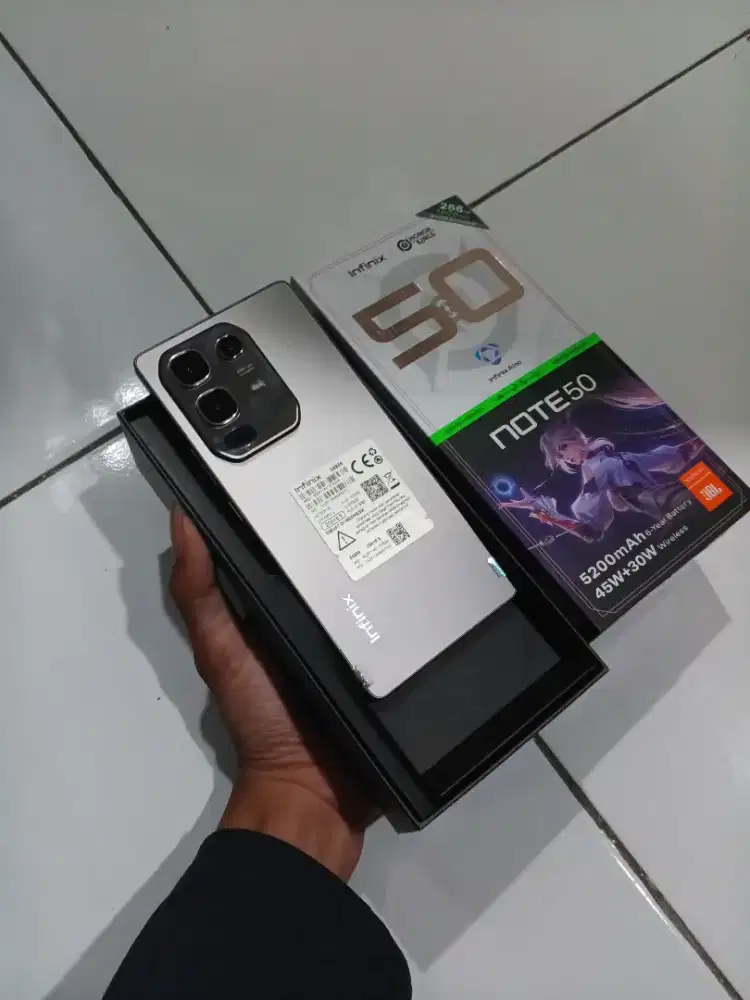 INFINIX NOTE 50 8/256GB Fullset NoMinus Like New