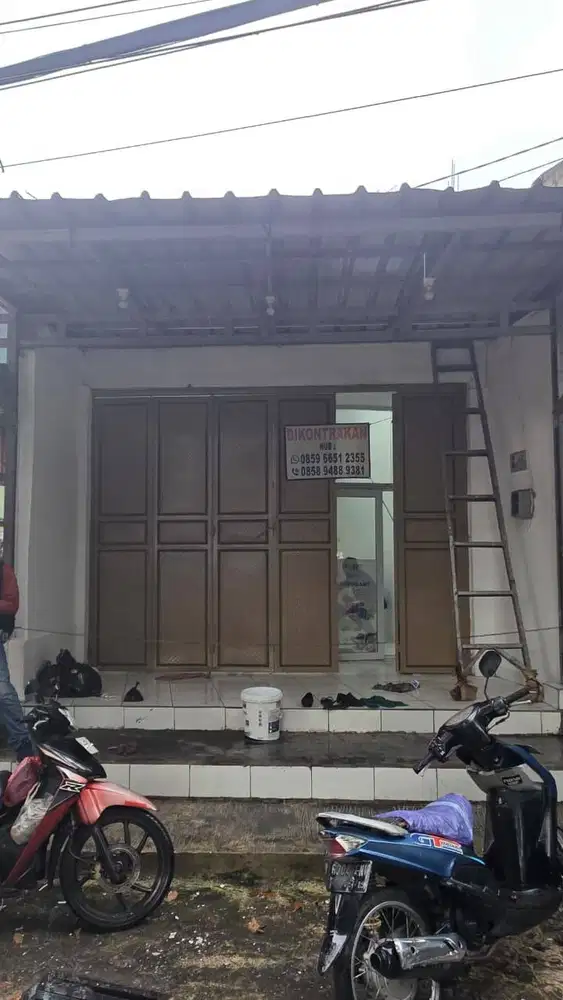 SEWA Ruko Depok 2 Tengah Depan Pasar Agung samping toko hendra kontrak