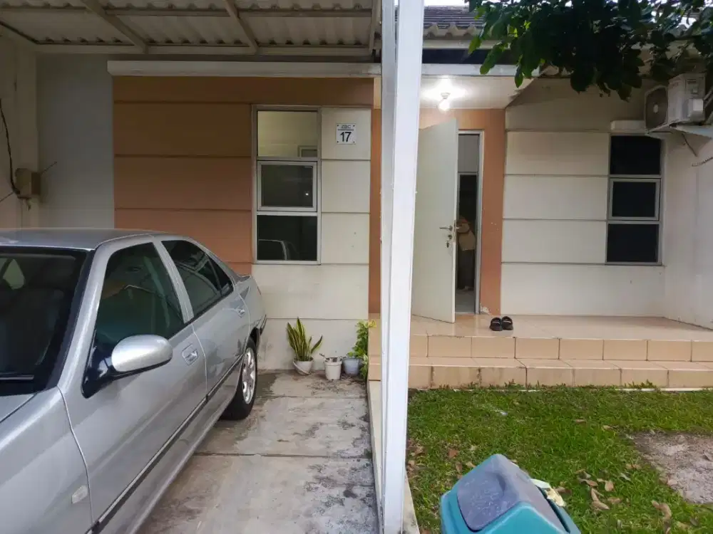 Dikontrakkan rumah di Cluster Baswara Perum Srimaya Residence Bekasi