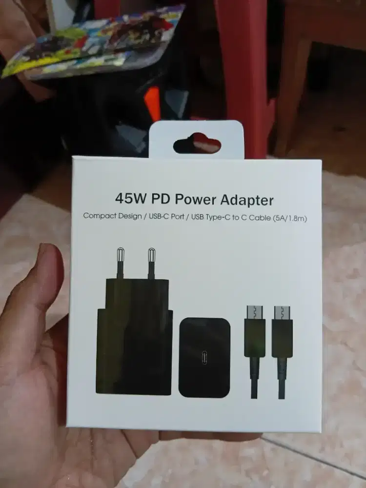 Charger samsung a56 ori 45 watt super fast charging