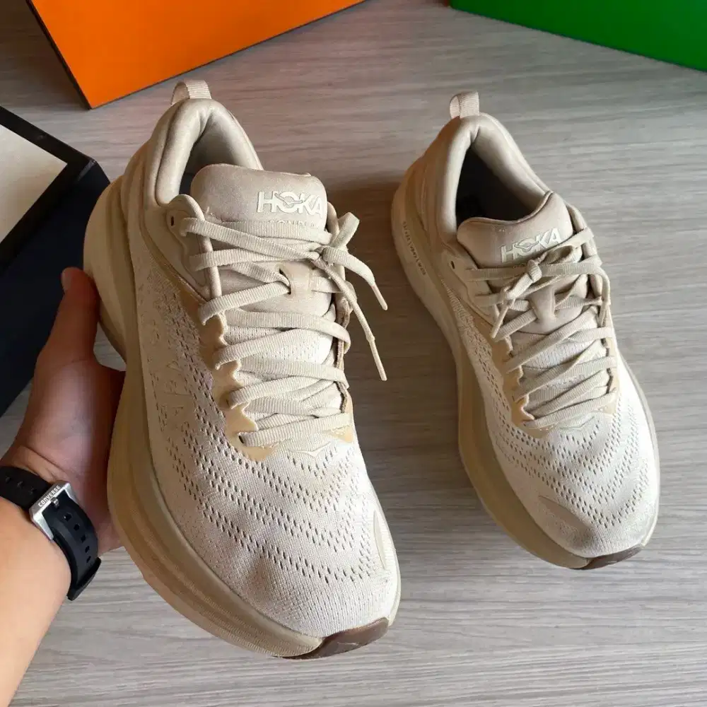 HOKA Bondi 8 sepatu running olahraga original 42⅔