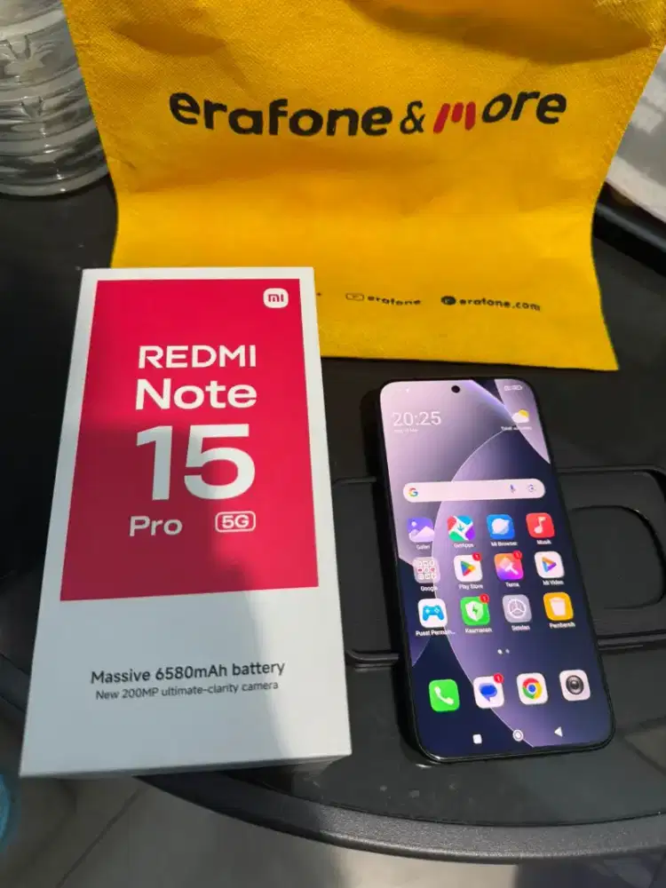 XIAOMI NOTE 15 PRO 5G RAM 12/512 MULUS