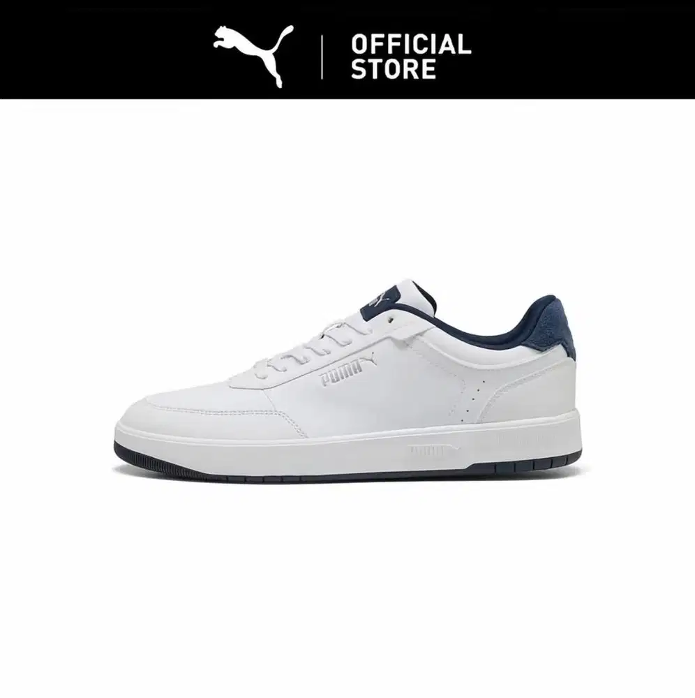 PUMA Canasta Sneaker Unisex Silver-Club Navy