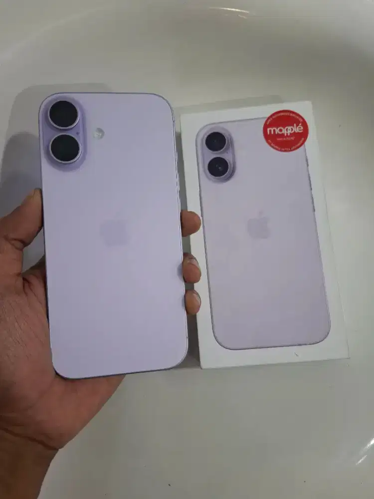 iPhone 17 256gb ibox digimap lavender seminggu pakai
