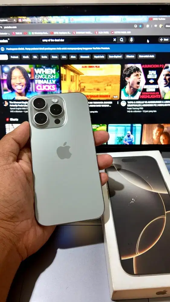 iPhone 16 Pro 128Gb Garansi Resmi iBox Perfect