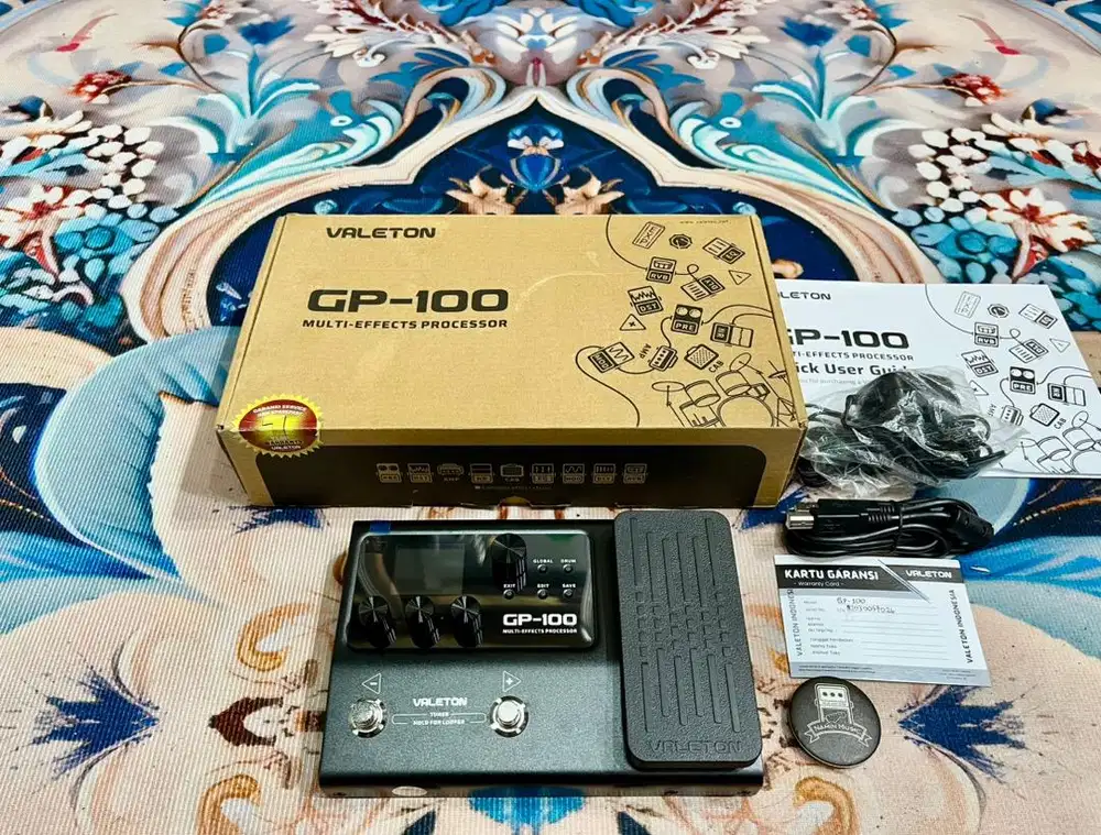 Valeton GP100 Efek gitar dan bass