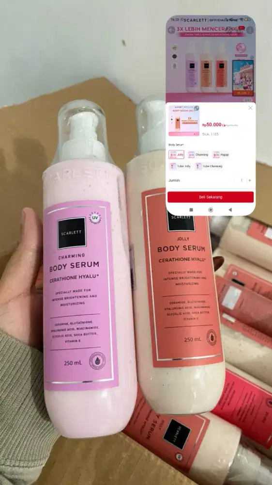 Body serum sacret