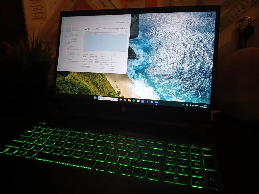 HP PAVILION GAMING 15-ec0xxx Pemakaian Pribadi not rog, legion, loq