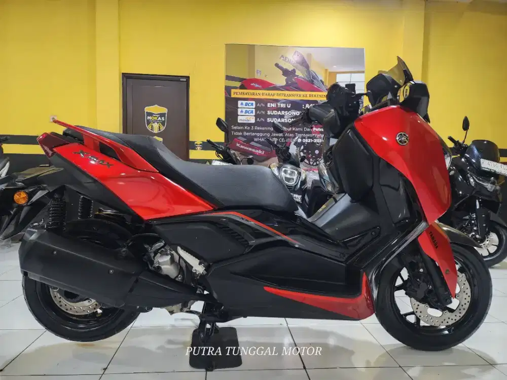X MAX 250 TAHUN 2025,MERAH HITAM