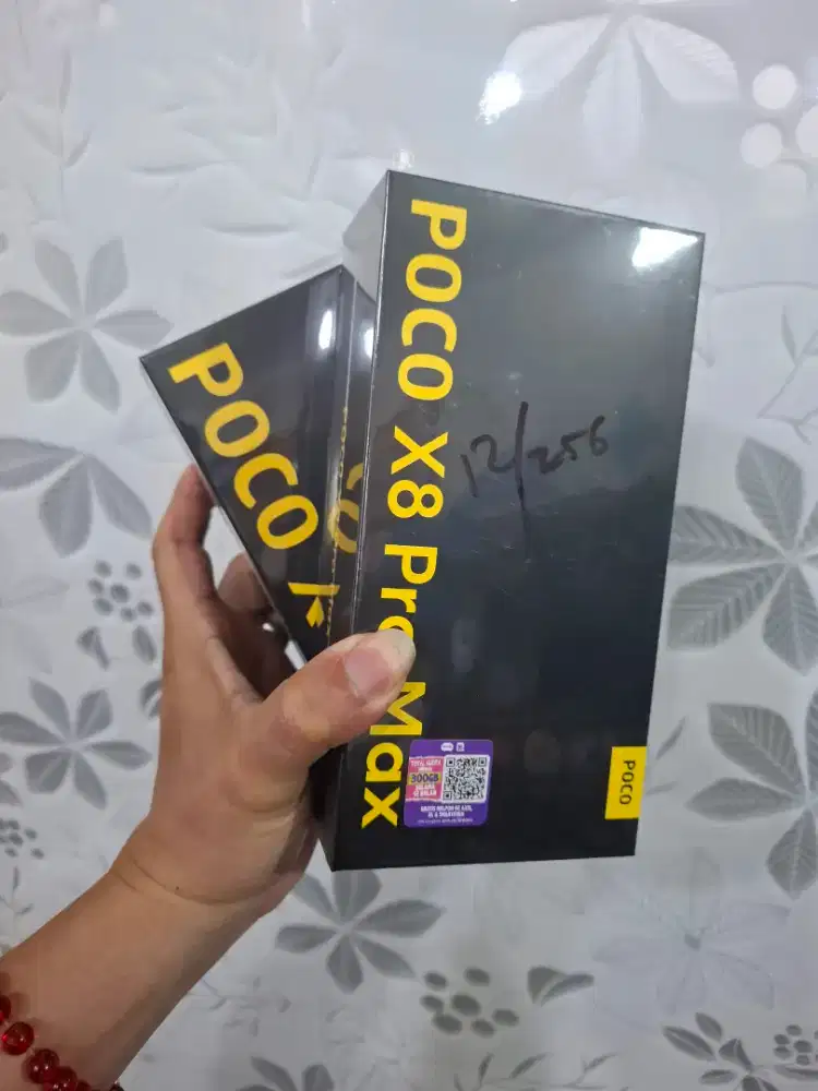 Poco x8pro max 5G ram 12/512 new