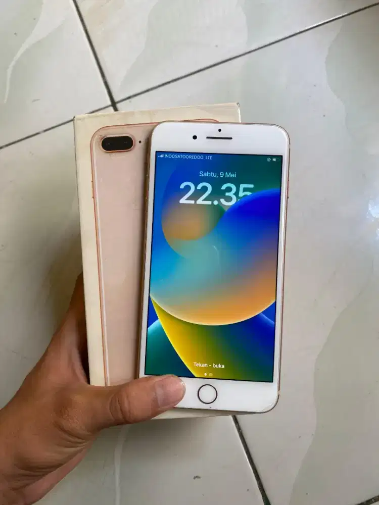 iphone 8plus 64gb ex inter fullset