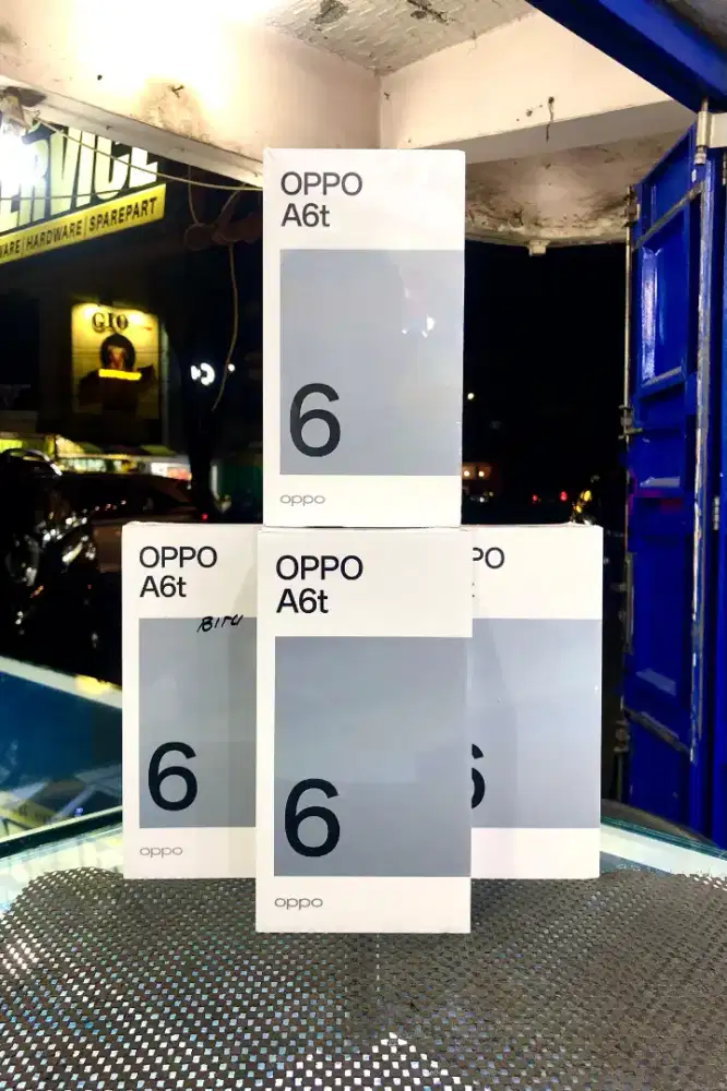 Baru..Oppo A6t Ram 4+4/64 Segel/Garansi resmi.