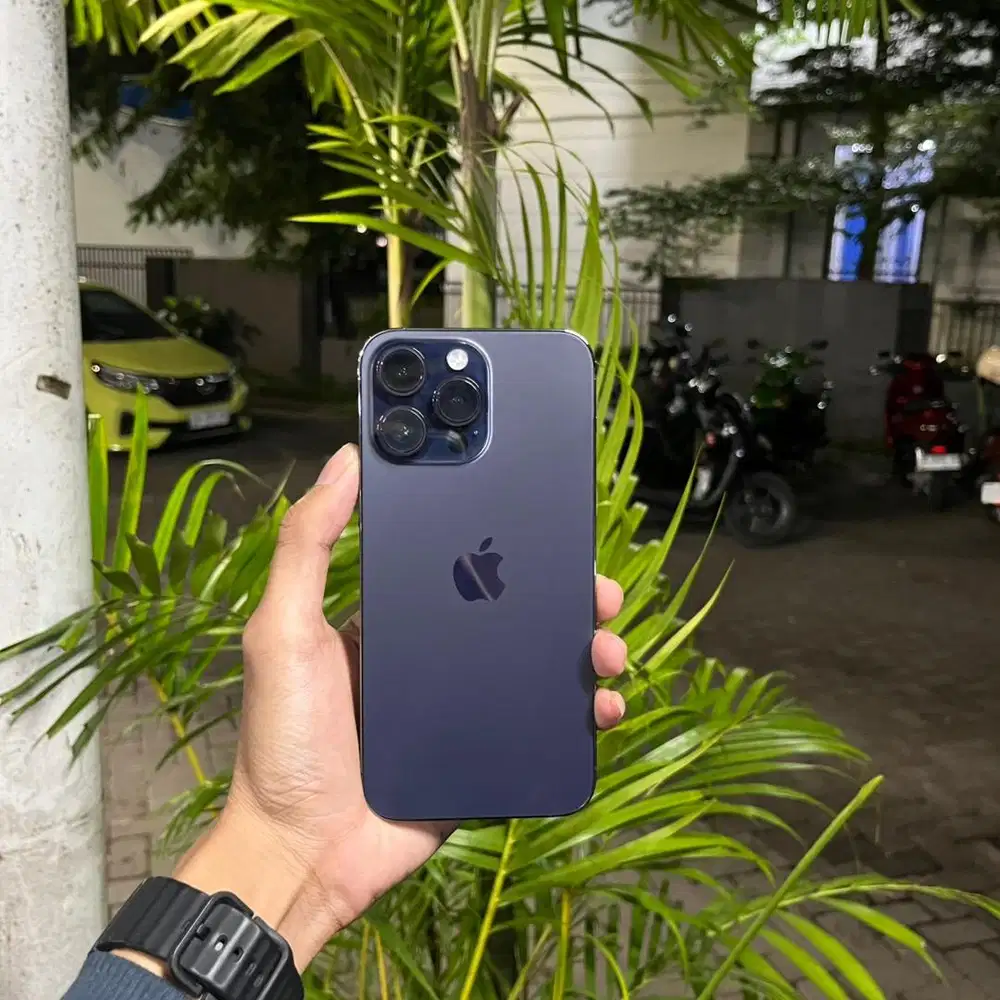 IPHONE 14 PROMAX 256GB PURPLE RESMI EX INTER BEACUAKI