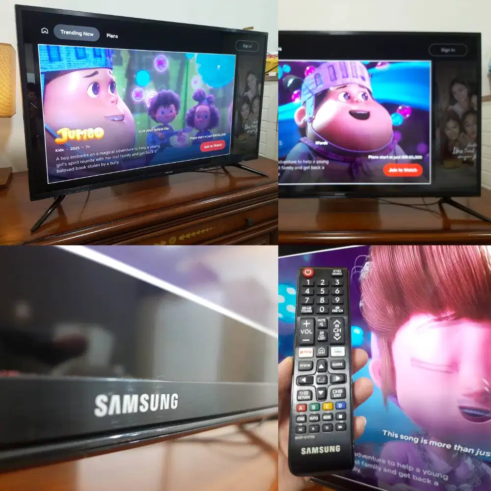 SAMSUNG SMART TV UA40JU6000K 40 Inch PRELOVED SEKEN COD TANEGRANG ONLY