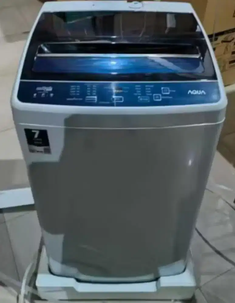Di jual Mesin Cuci Merk Aqua 1 Tabung  Bekas Rasa baru