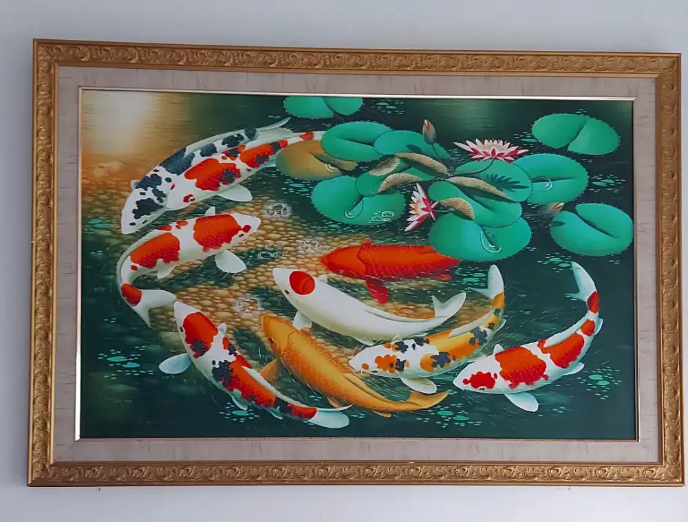 Lukisan Ikan Koi