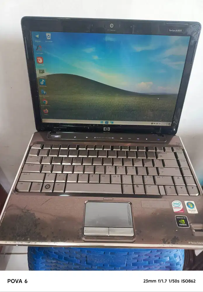 Laptop HP pavilion /Ram 4gb/500gb/ Tuk kantor,pelajar,usaha