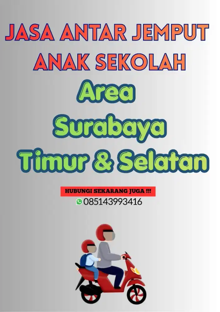Jasa Antar Jemput Anak Sekolah