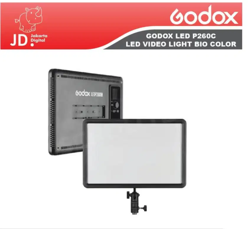 (preloved) Godox LED P260c LED Video