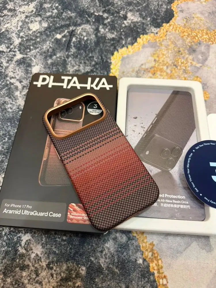 Case Iphone 17 PRO Sunset Moonrise Pitaka Magsafe Aramid UltraGuard