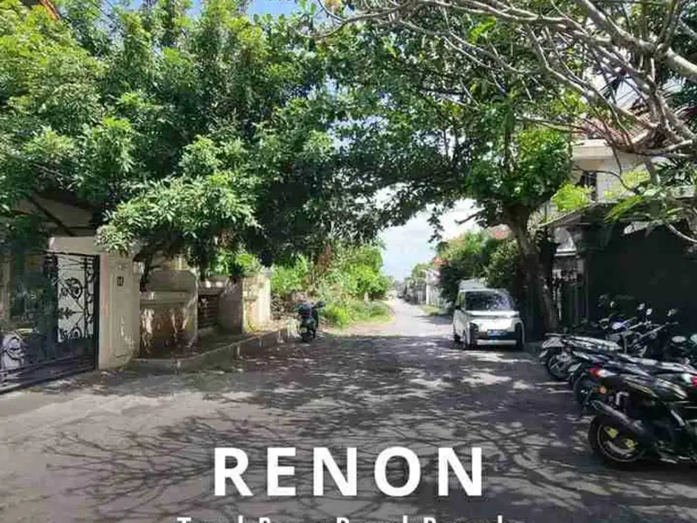 JUAL TANAH PREMIUM BONUS RUMAH JLN PEMUDA RENON DENPASAR