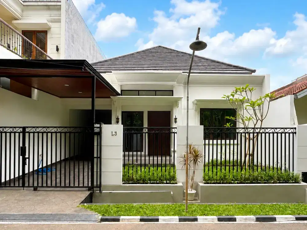 Jual Rumah Baru Di Pejaten Barat Jakarta Selatan Dalam Komplek Dekat Kuningan Kemang