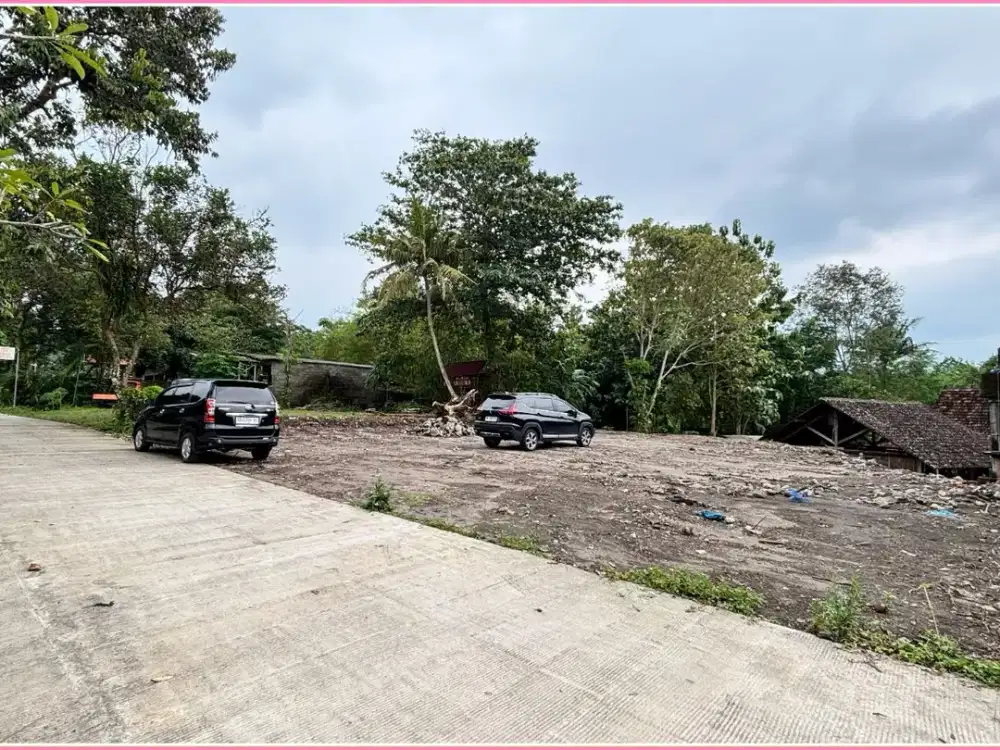 Tanah Ngaglik, Gemercik Air Belakang Lahan Cocok Villa