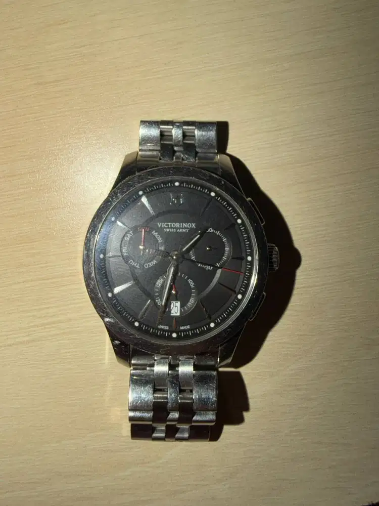 Victorinox watch asli seri Alliance Chronograph 2016 second