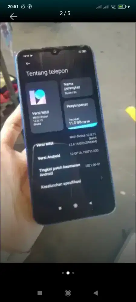 REDMI 9A 6/128 HP CASAN
