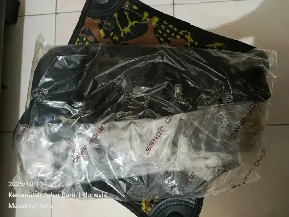 Dijual tas limited edition merk David jones original full black