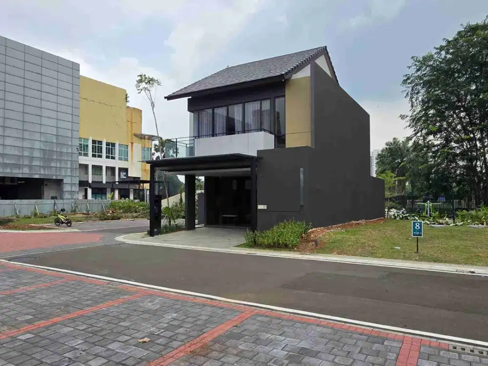 Rumah dijual Modernland Tipe Blackstar HOEK MarQ Estate View Danau