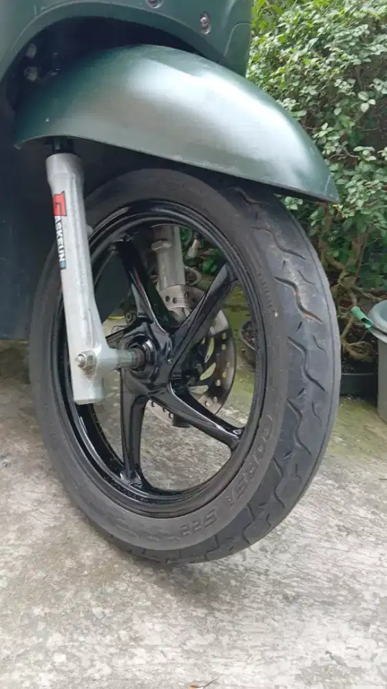 Velg tpk all Honda 110 hitam glossy