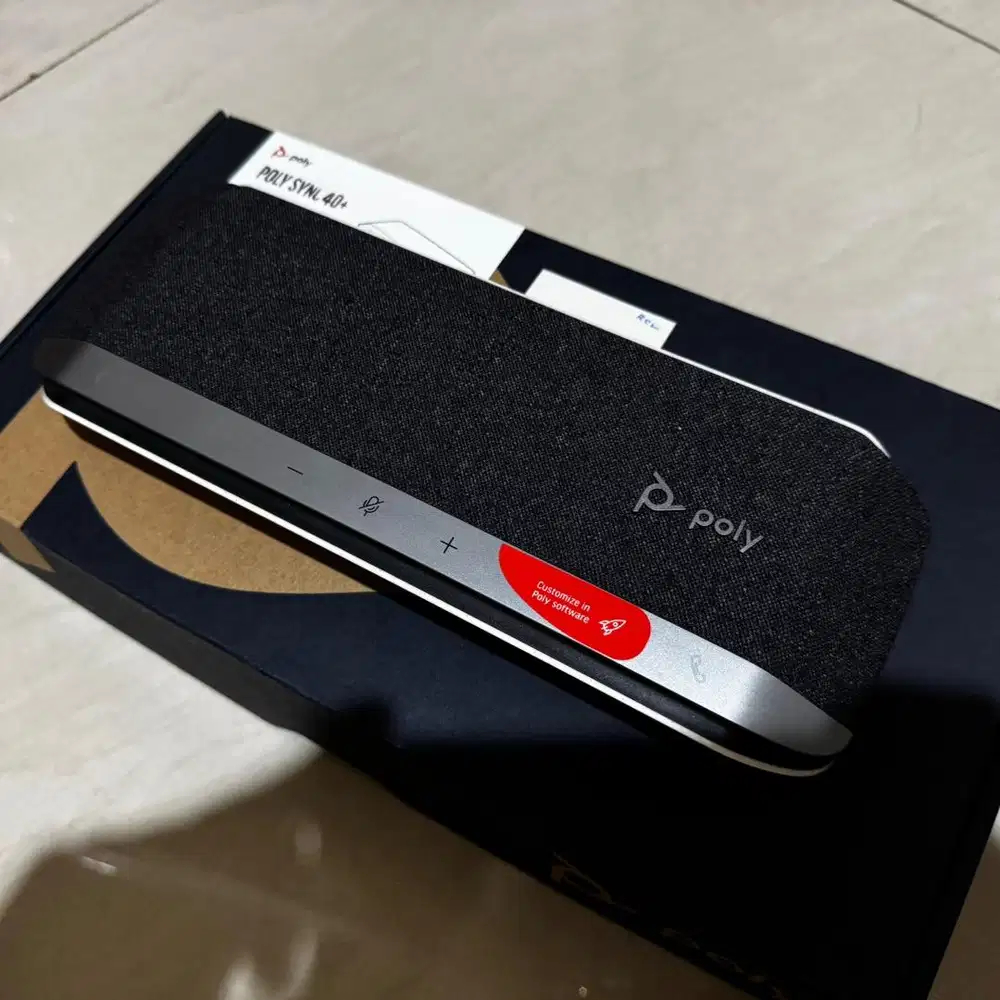 Poly Sync 40 Bluetooth Speaker (for meeting, conference, and music)
