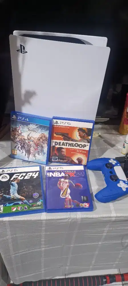 Ps5 fat disc seri 1200. Bonus bd 4. Sesuai foto