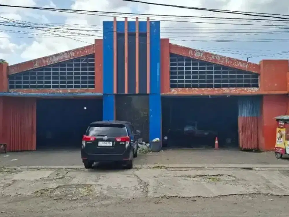 Dijual/Sewa Bangunan Komersil Siap Pakai Cocok Gudang/Bengkel Strategis Dekat MERR
