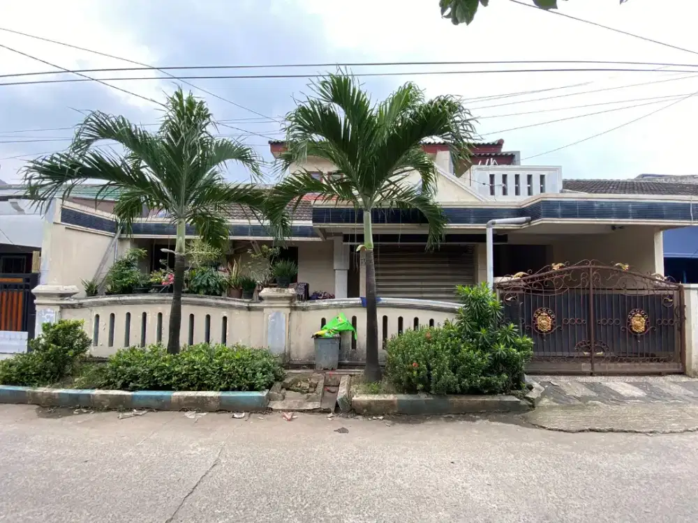 Jual Murah Rumah 2 Lt Jalan Utama Taman Cikunir Indah Bekasi Selatan