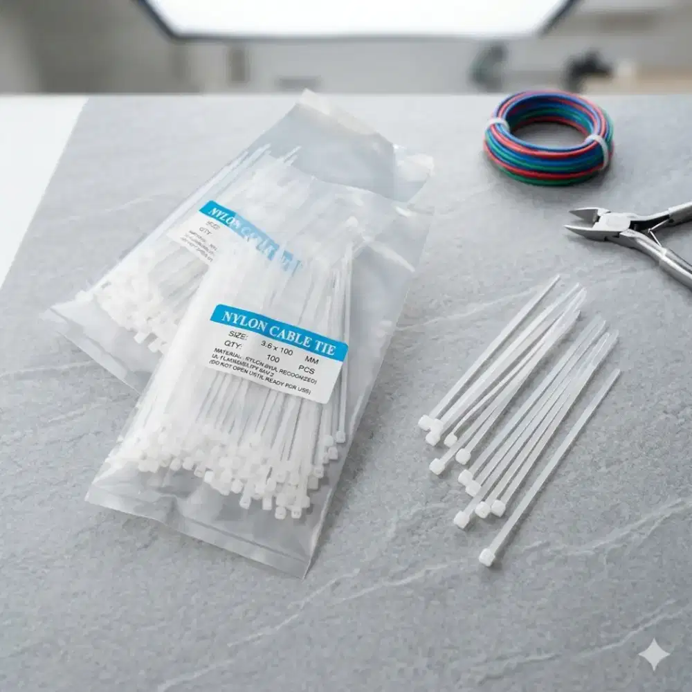 Kabel Ties ukuran 10cm Multifungsi