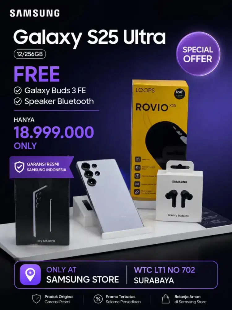 SAMSUNG GALAXY S25ULTRA FREE SPEAKER BLUETOOTH