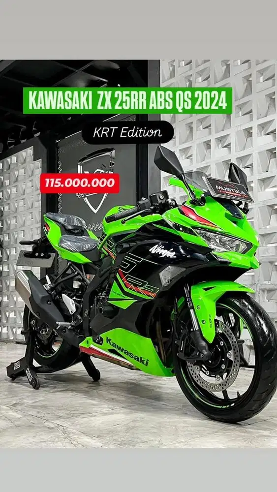 Kawasaki zx25rr KRT edition ABS QS