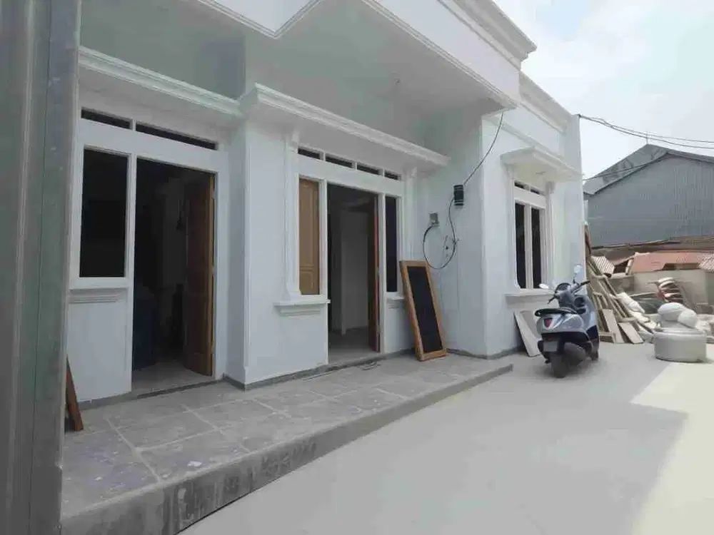 Rumah Modern 1 Lantai Siap Huni Akses Motor Termurah Dekat Stasiun Jatinegara Di Cipinang PWI Jakarta Timur