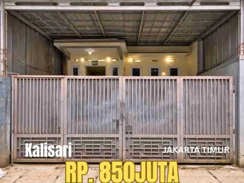 Rumah Secondary Terawat Tanah Luas Siap Huni Dalam Komplek Termurah Di Jaktim Area Kalisari Dekat Jalan Raya Bogor