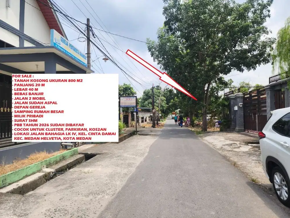 [BU] TANAH KOSONG 800 M [COCOK UNTUK MBG]