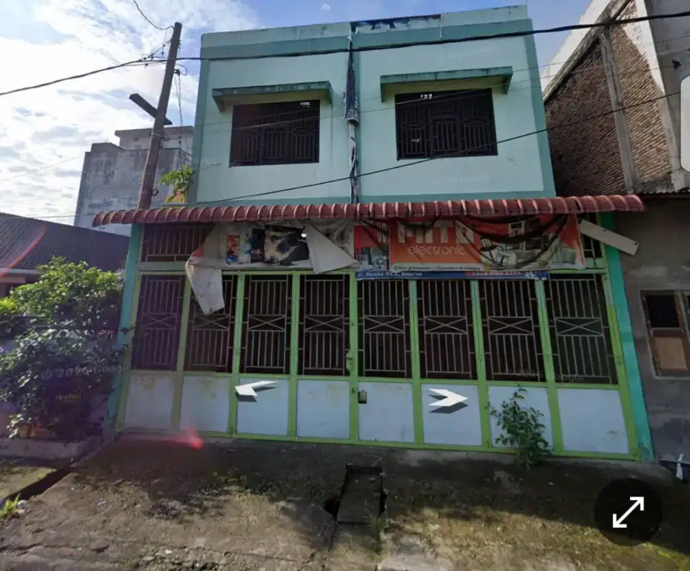 DIJUAL CEPAT RUKO 2 PINTU STRATEGIS DI JL. HAMKA KISARAN BARAT