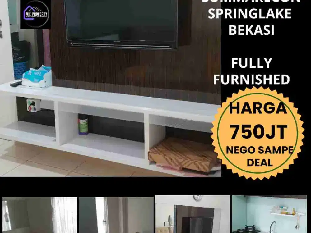 Dijual cepat apartemen Springlake Bekasi