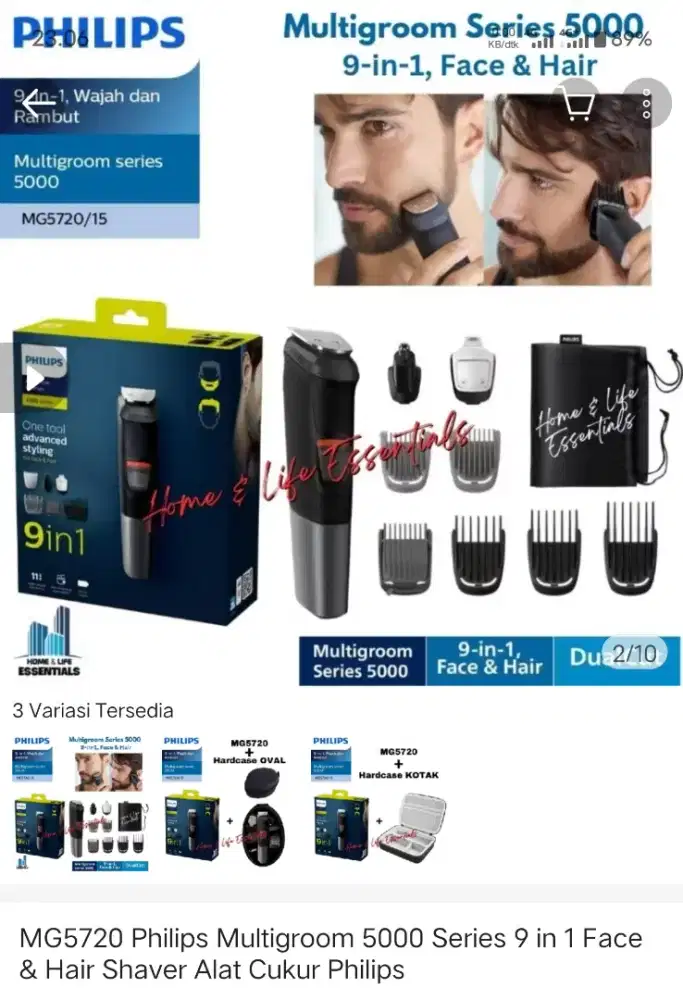 Alat cukur philips